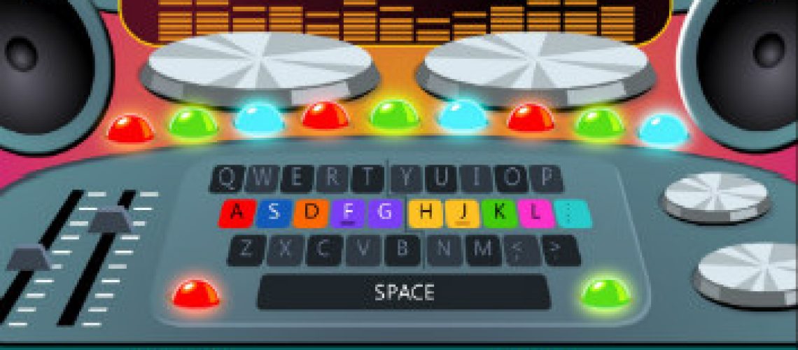 BBC Dance Mat Typing lesson 1